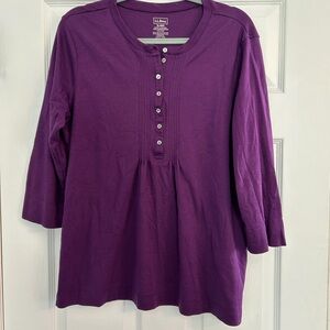 LL Bean ladies blouse size XXL